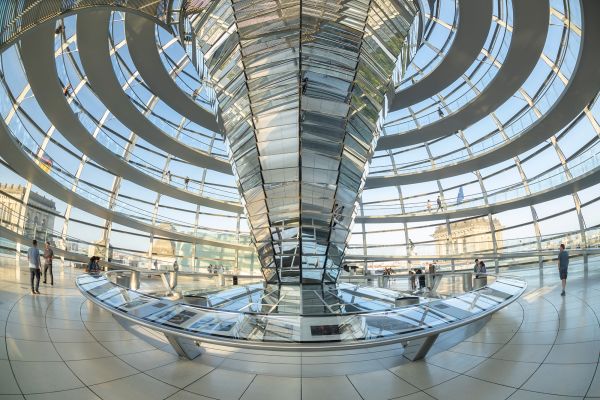 The incredible interior of the Reichstadt