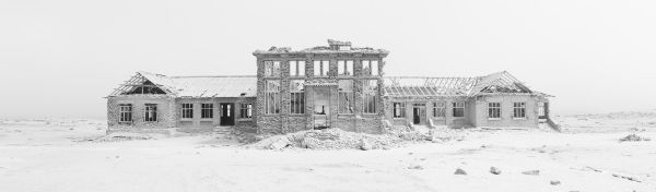 Infrared ruins of abandoned diamond industries