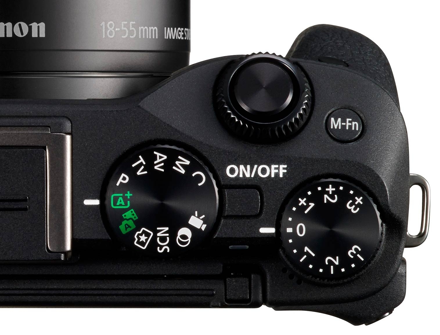 The handling is helped immensely by the thumb grip, the dials and buttons are classic Canon
