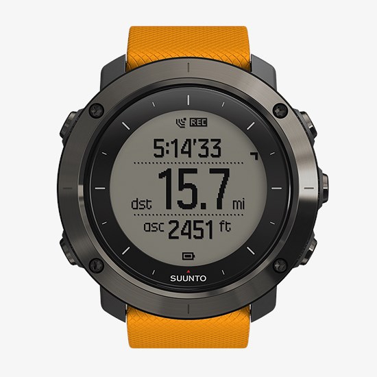 The Traverse in GPS tracking mode - its a wonderful watch for keeping you motivated