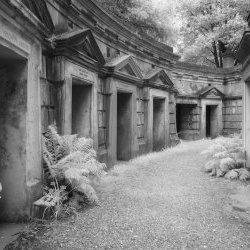 Highgate Cemetery Infrared and Monochrome London Photography Day 4